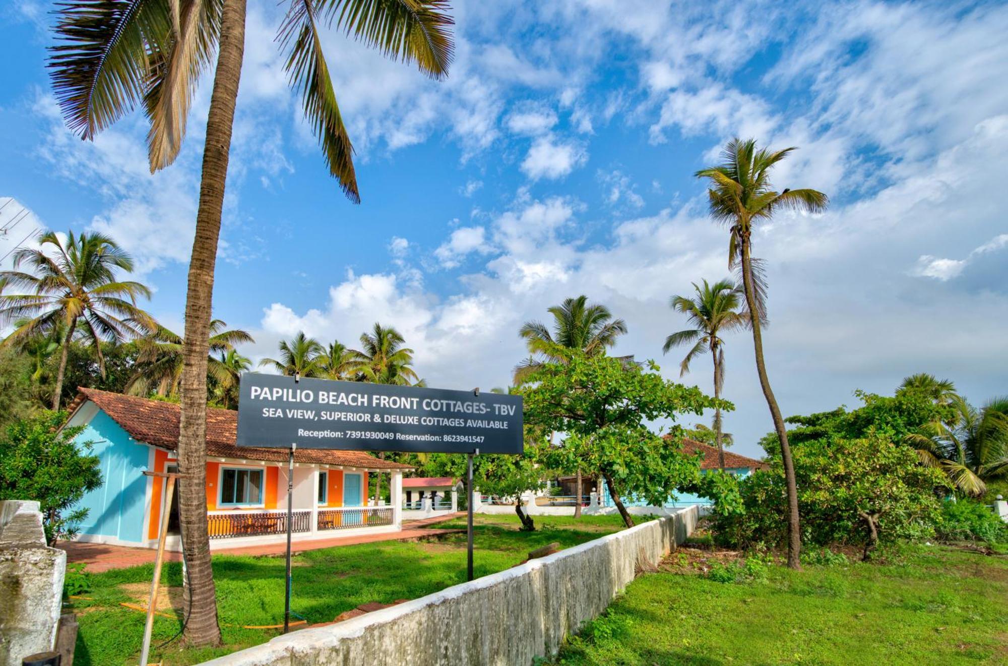 Papilio Beach Front Cottages-Tbv Baga Ngoại thất bức ảnh